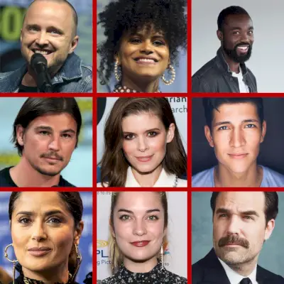 Grade de elenco para Black Mirror, temporada 6.webp