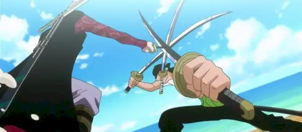 Anime Zoro vs Mihawk Čo zmenila živá akcia na príbehu