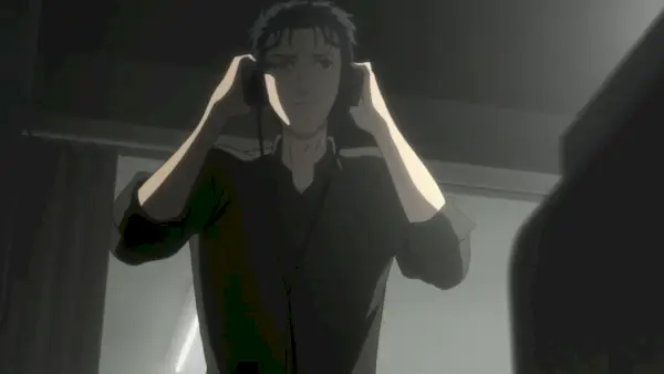 Rintaro in Steins;Gate.