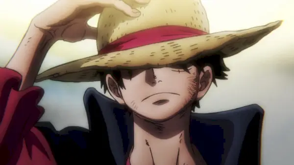 Monkey D. Luffy no final do episódio 1015 de One Piece