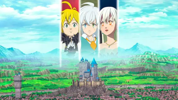 2ª temporada de The Seven Deadly Sins Grudge Of Edinburgh, chegando à Netflix em agosto de 2023.webp