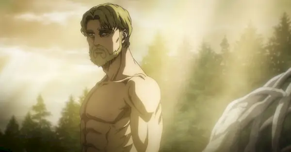 Zeke Jaeger como humano de la cuarta temporada de Attack on Titan.