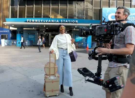 The Perfect Find Filming Pennsylvania Station.webp