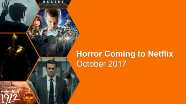 Horrorseries/films komen in oktober 2017 naar Netflix