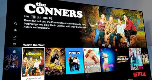 The Conners in The Worth The Wait-sectie op Netflix