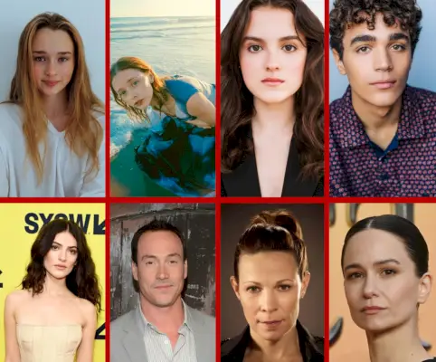 Cast Grid pour la reine du bal de Fear Street Netflix.webp