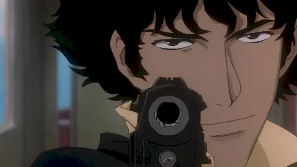 Spike din anime-ul Cowboy Bebop