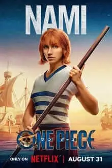 Cartell del personatge de One Piece d'acció en viu de Nami Netflix