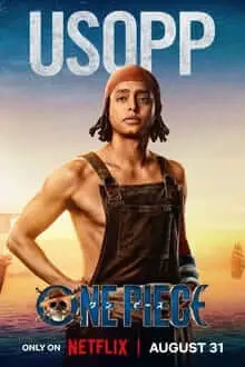 Usopp Live Action One Piece Character Poster Netflix