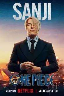 Sanji Canlı Aksiyon Tek Parça Karakter Posteri Netflix