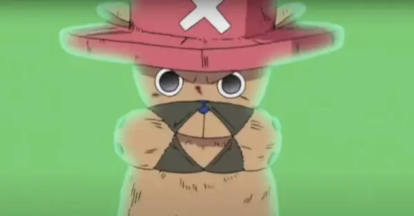 Tony Tony Chopper käyttää kiikaria Brain Point in One Piece -kappaleessa