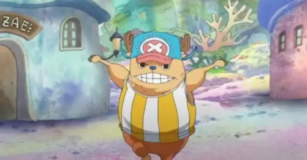 Tony Tony Chopper nutzt Kung Fu Point auf Fishman Island in One Piece