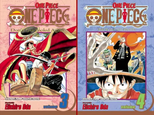 Томове 3 4 One Piece Манга Netflix