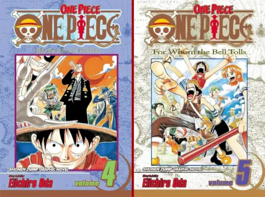 Томове 4 5 One Piece Манга Netflix