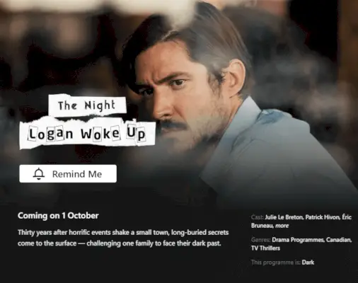 The Night Logan Wake Up은 2023년 10월 미국 Netflix 라이선스를 받았습니다.