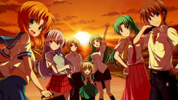 o elenco de higurashi quando chora