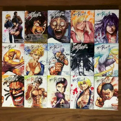 Kengan Ashura Manga Volumes Kedy bude Kengan Ashura Part 4 na Netflixe