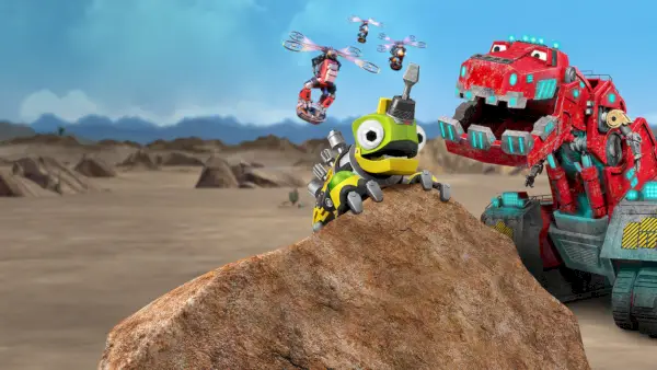 Netflix Original-serien «Dinotrux: Supercharged» forlater Netflix i august 2024