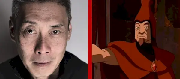 위대한 현자 아바타 마지막 Airbender 역의 Francois Chau