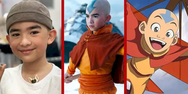 Gordon Cormier mint Aang Netflix Avatar Az utolsó légidomár