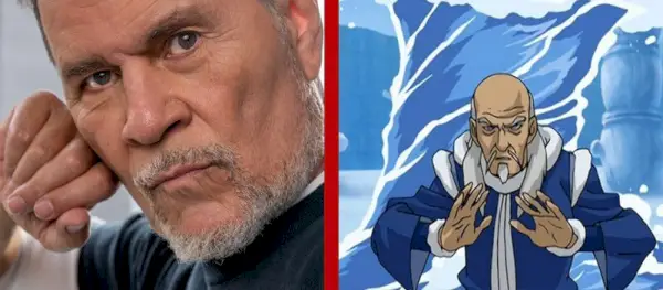 A Martinez ako majster Pakku Avatar Posledný Airbender