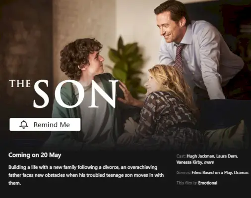 The Son Netflix Us Data lansării.webp