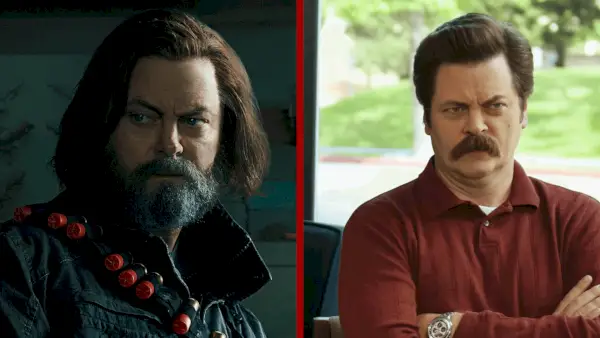 Nick Offerman katseli roolia 'The Umbrella Academyn' kaudella 4