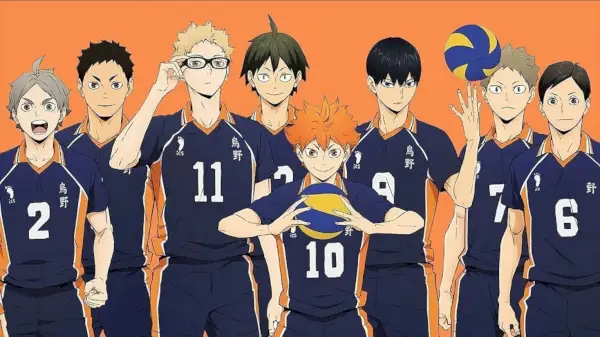 rollbesättningen av Haikyuu!!