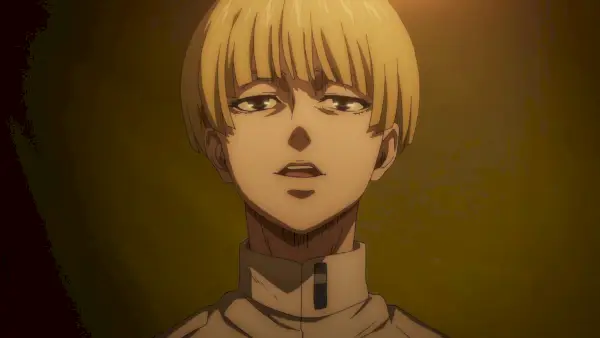 Yelena in het vierde seizoen van Attack on Titan