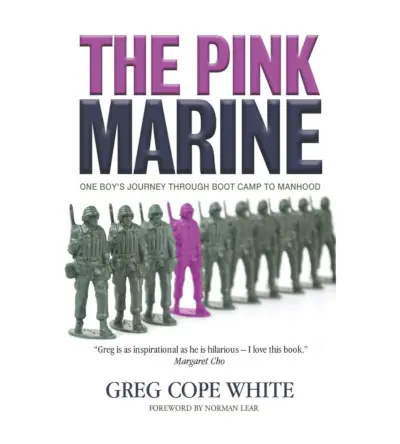 Coperta de carte Pink Marine Greg Cope White.webp