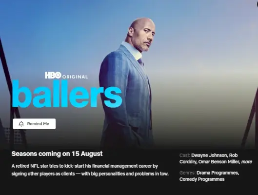 Ballers komen naar Netflix Notice.webp