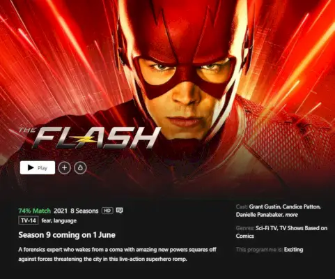 The Flash Säsong 9 Netflix Us Release.webp