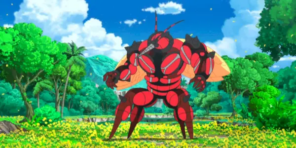 Buzzwole v animeju Pokémon Sun and Moon