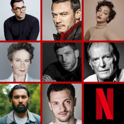 Cast Grid For Good Grief Netflixov film