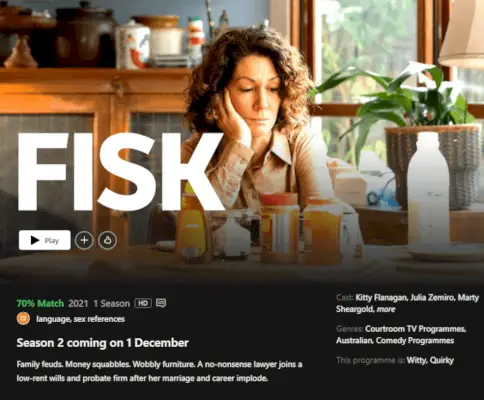 Filmas “Fisk” 2. sezona Netflix izlaišanas datums ir 2023. gada decembris