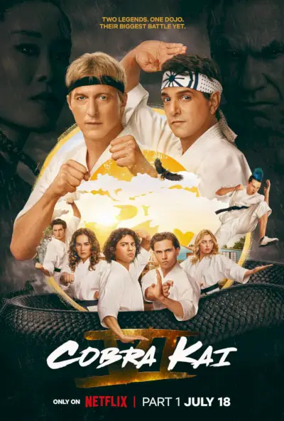 El póster de la sexta temporada de 'Cobra Kai' y nuevos avances se publican antes del tráiler el 1 de julio de 2024