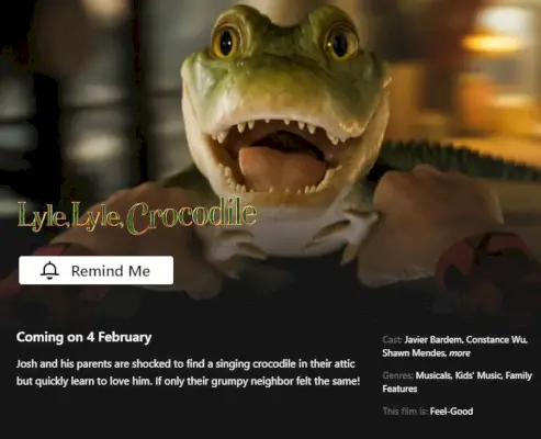 Lyle Lyle Crocodile Netflix Datum izlaska potvrđen.webp