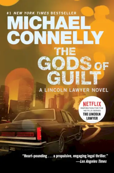 A The Gods Of Guilt Book borítója a Lincoln Lawyer című könyvnek