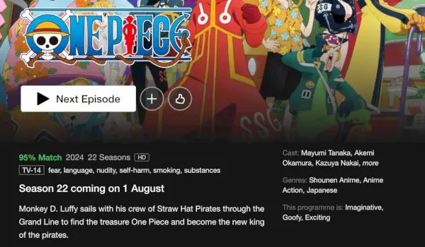 “One Piece” Punk Hazard Arc parādīsies Netflix 2024. gada augustā