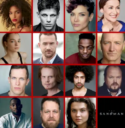 The Sandman sesong 2 Full Cast Grid New Characters.webp