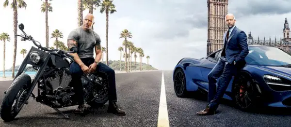 Hobbs e Shaw Netflix Reino Unido, julho de 2021