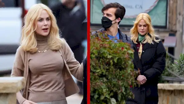 *exclusief* Nicole Kidman en haar medesterren Zac Efron en Shirley Maclaine worden gespot op de set van