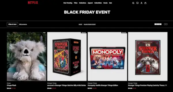 Netflix Black Friday događaj