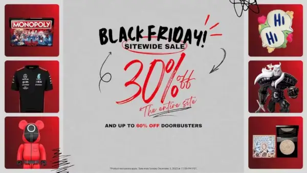 Offres du Black Friday de la boutique Netflix