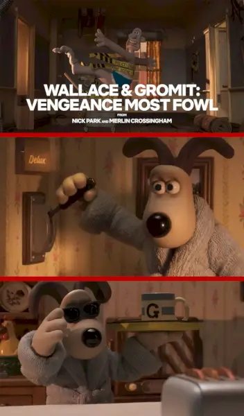 Første titt Wallace og Gromit Vengeance Most Fowl