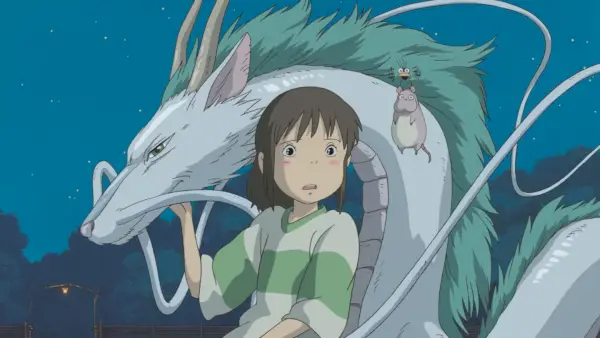 Spirited Away, Chihiro met Haku