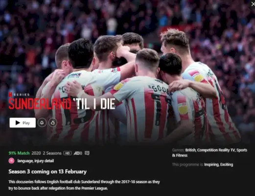 La troisième et dernière saison de Sunderland jusqu'à ma mort arrive sur Netflix en février 2023