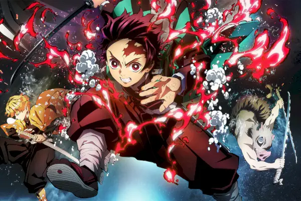 Demon Slayer Topp 15 Anime på Netflix i mai 2024