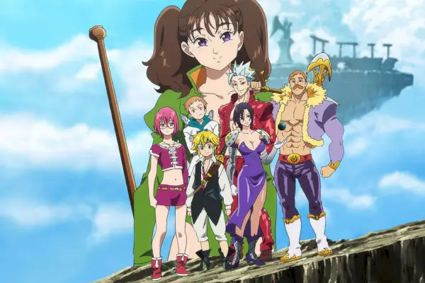 The Seven Deadly Sins Top 15 Anime på Netflix i maj 2024