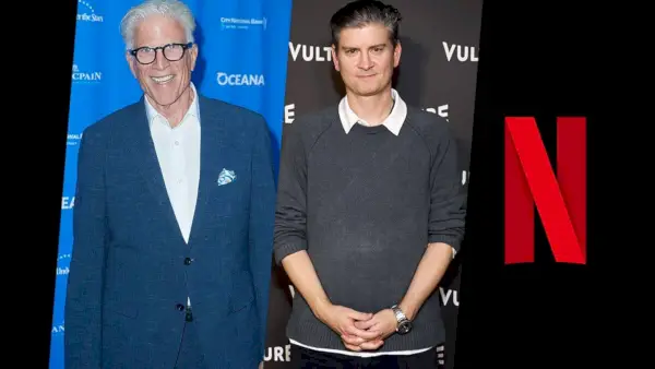 En mand på indre Michael Shur Ted Danson-serien